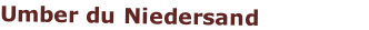Umber du Niedersand